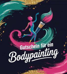 Gutschein für ein Bodypainting