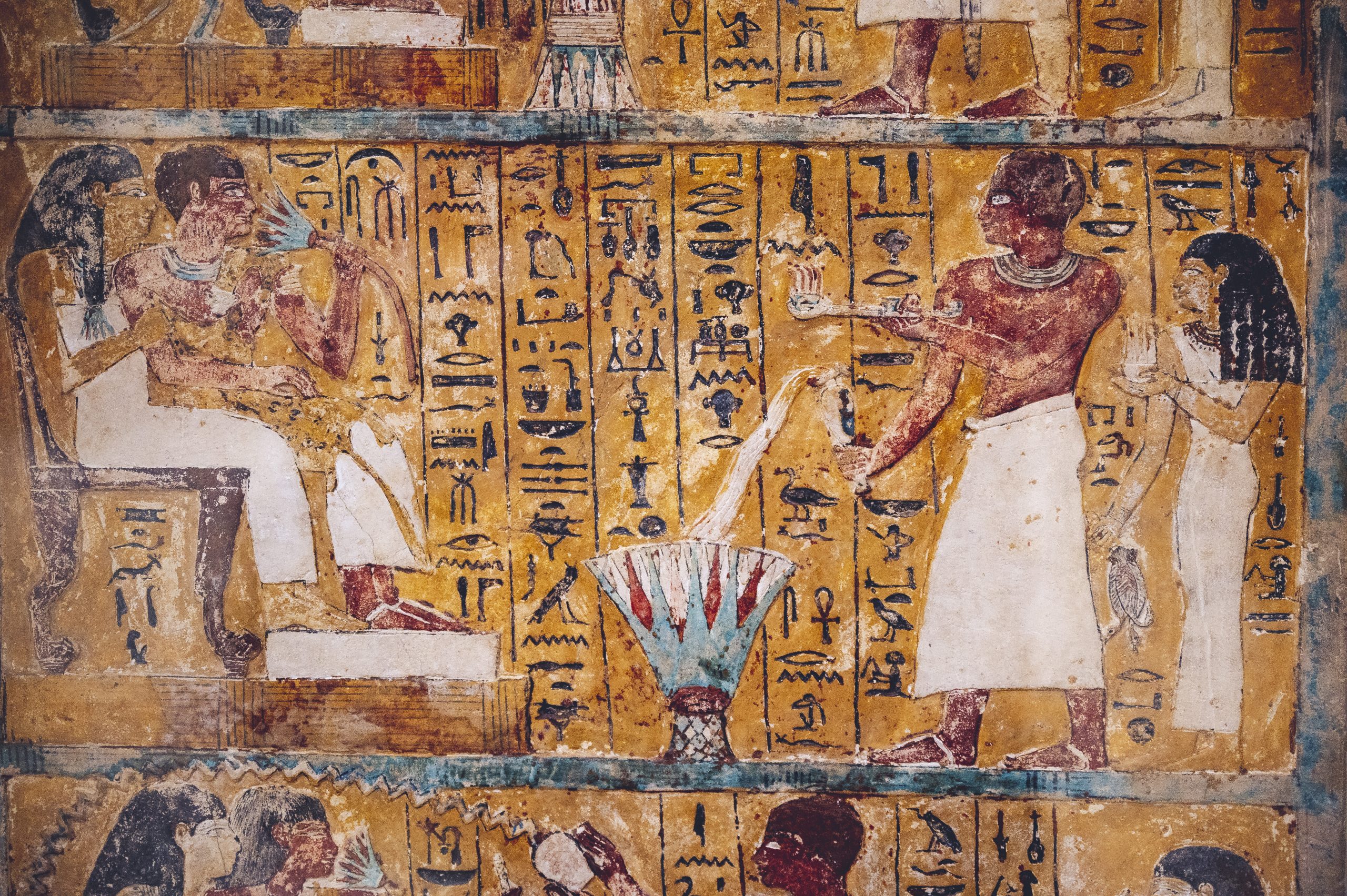 Wandmalerei Ägypten